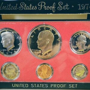 1974-S Mint United States Proof Set, 6 Coins Total.Great Set.#423a